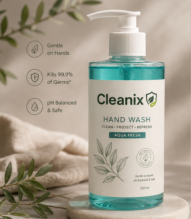 Cleanix Aqua Handwash | Clean | Protect | Refresh