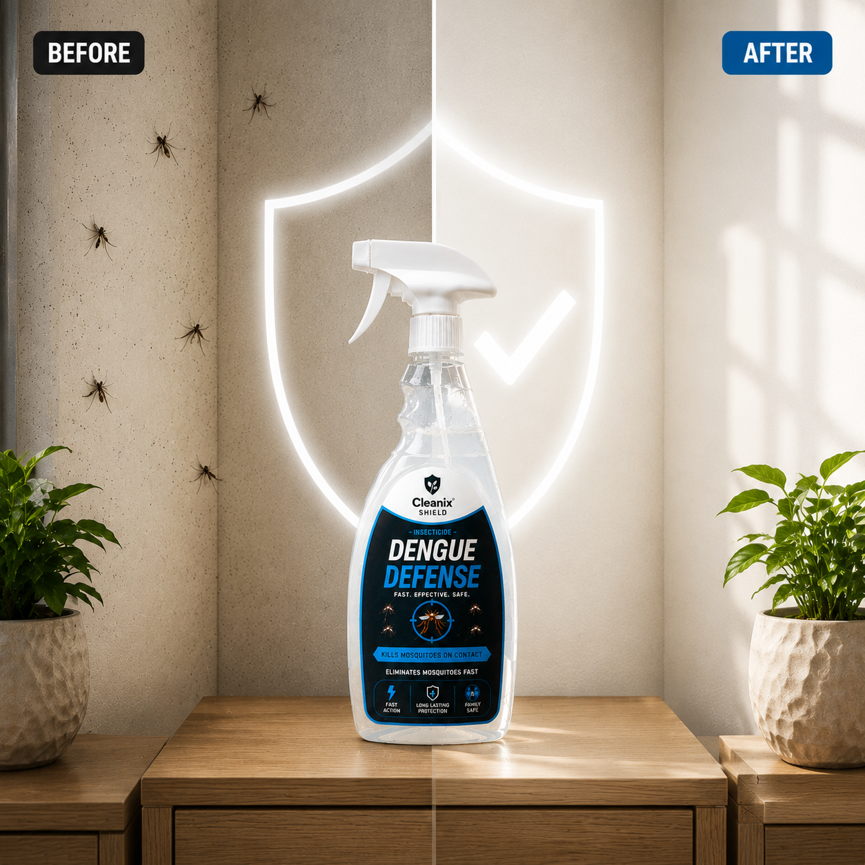 Dengue Defense Spray | Zero Smell , Zero Smoke